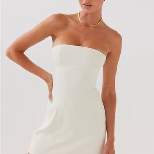 Peppermayo Ayanna Strapless Mini Dress